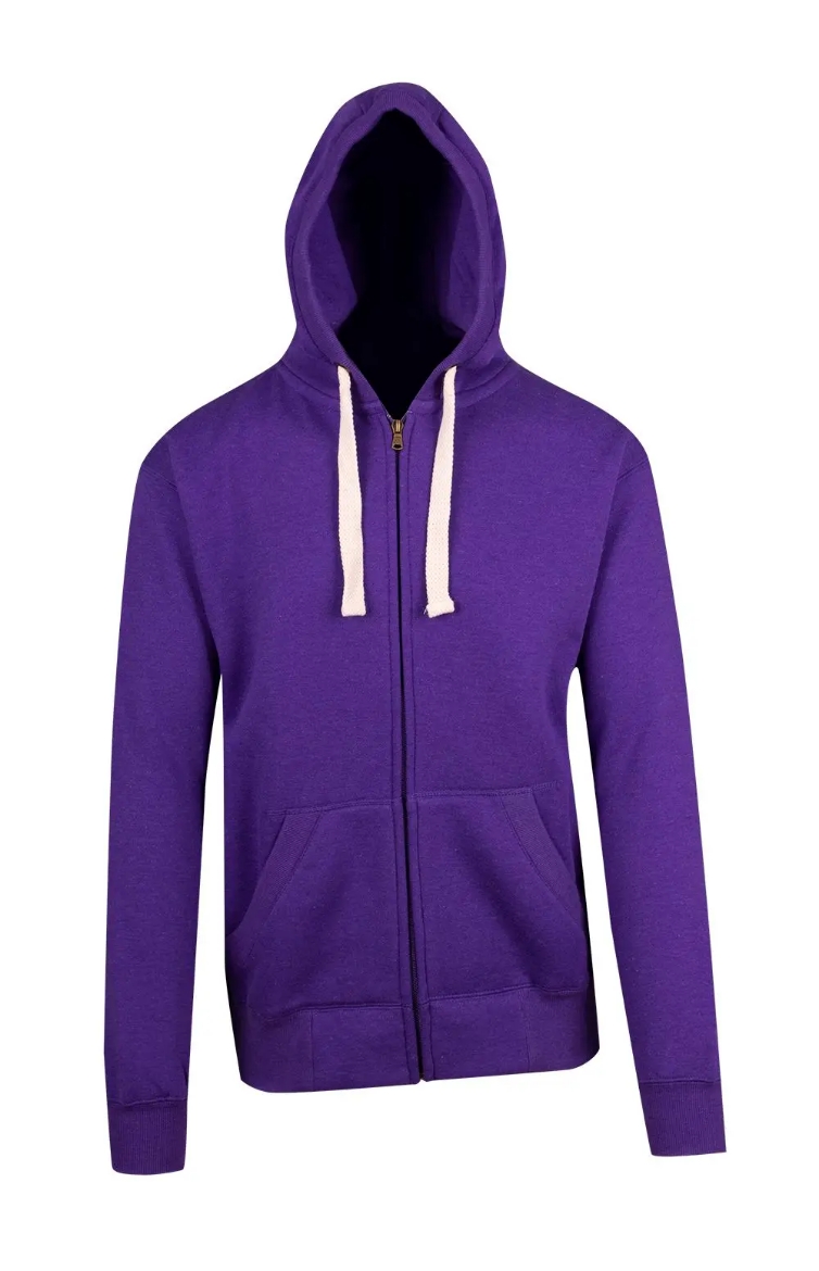 Picture of RAMO, Mens Brushed Heavy Zip Fleece Hoodie